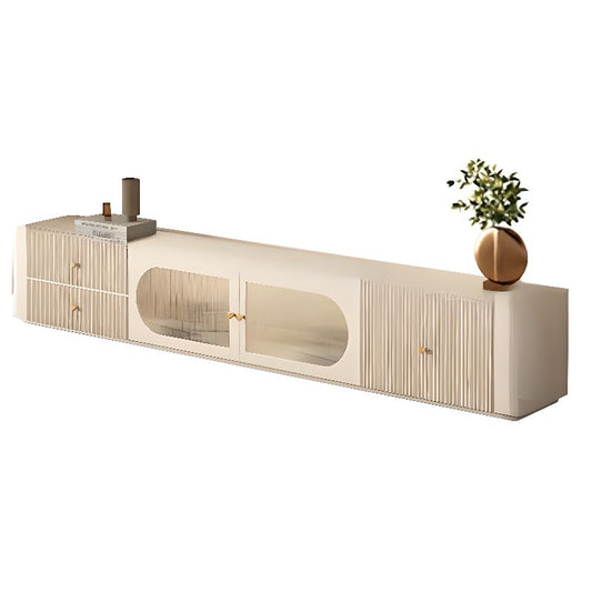 Beige Simplistic TV Stand