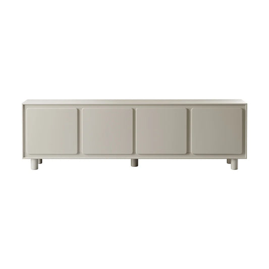 Modern White Tall TV Stand