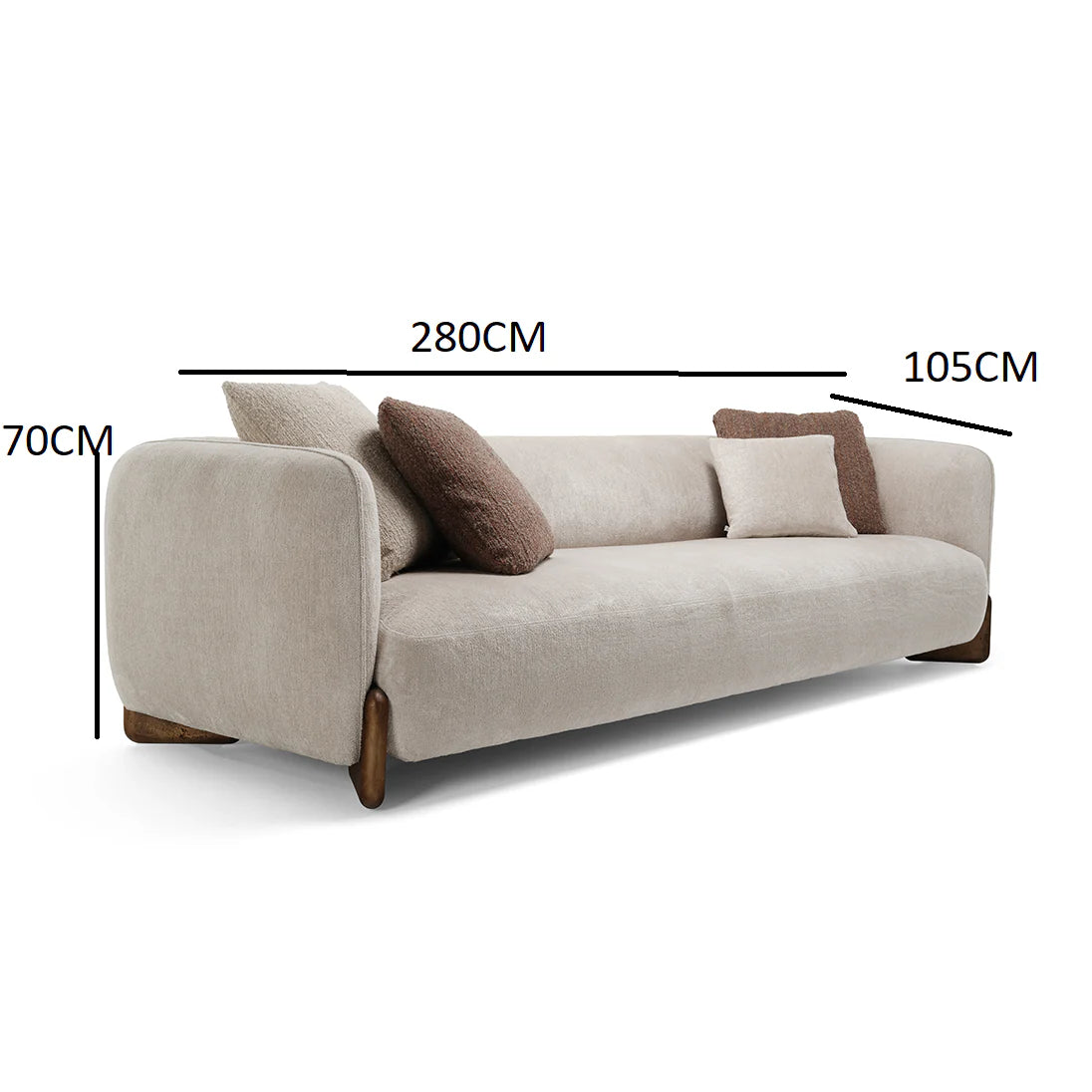 Comfortable modern sofa design