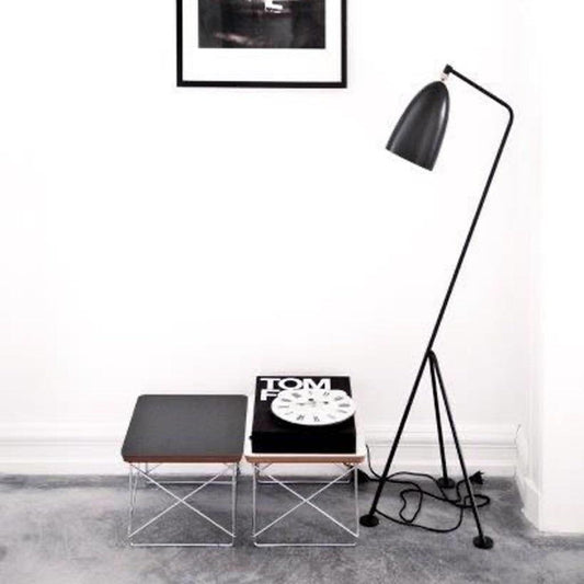 Black Steel Floor Lamp