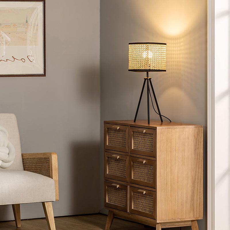 Cane Table Lamp