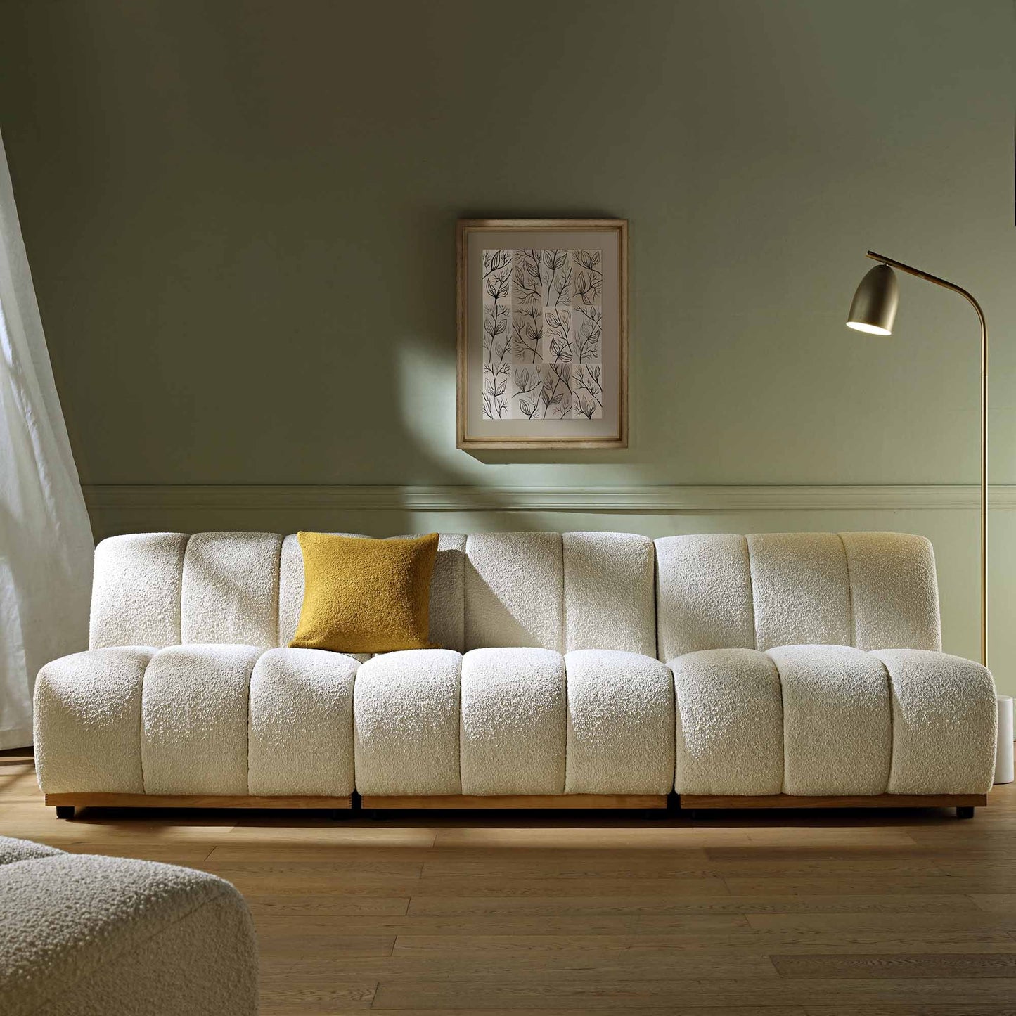 Granvia Ecru Boucle Modular