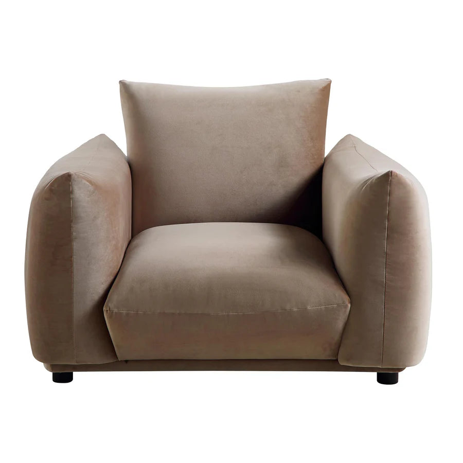 Gianni Armchair, Mink Velvet