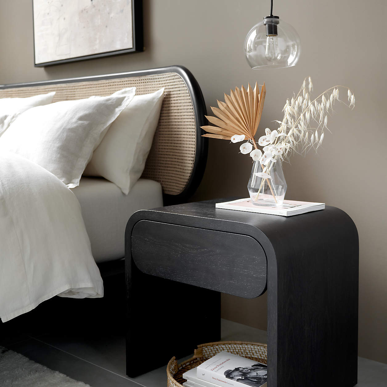 Anaise Cane Queen Bed Frame
