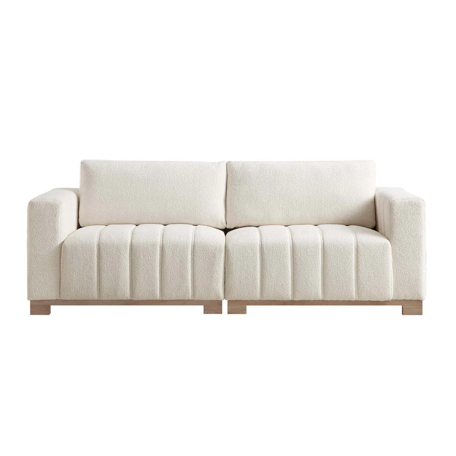 Belsize Beige Boucle Sofa