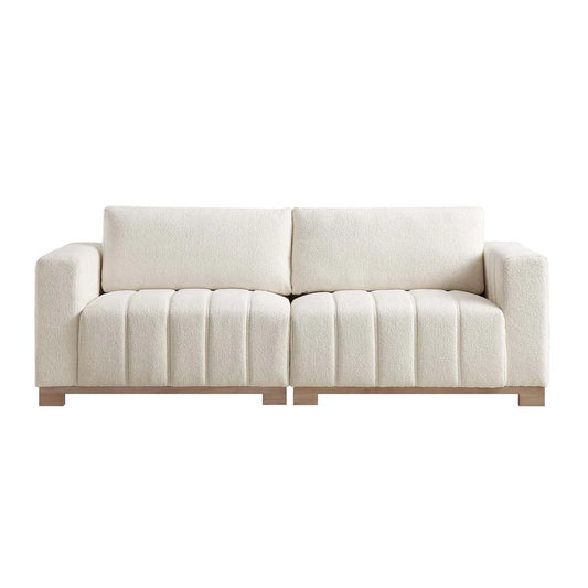 Belsize Beige Boucle Sofa