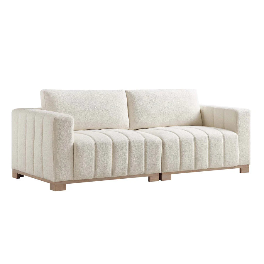 Belsize Beige Boucle Sofa
