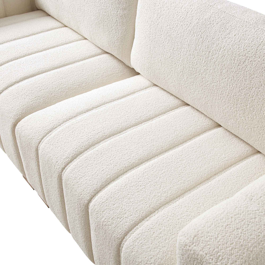 Belsize Beige Boucle Sofa