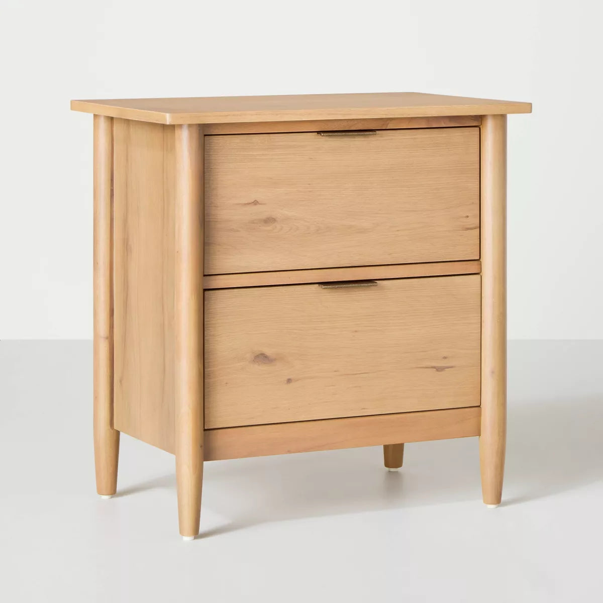 Drawer Modern Wood Nightstand