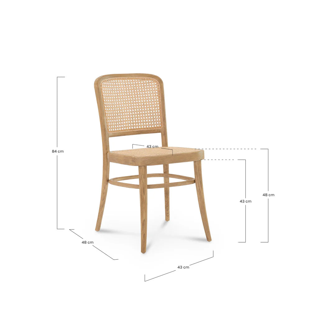 PACK 4 GAMLA CHAIRS