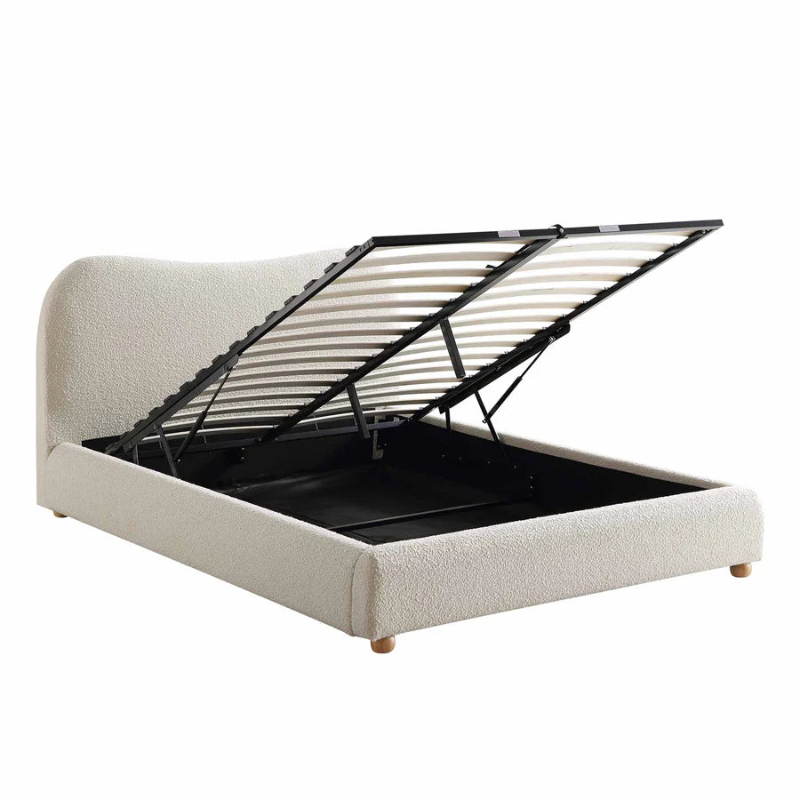 Egerie Curved Headboard-Storage Bed