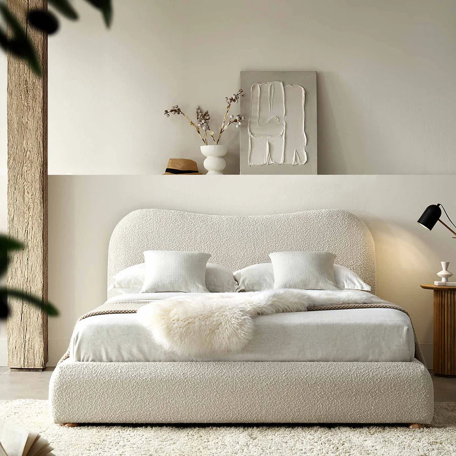 Egerie Curved Headboard-Storage Bed