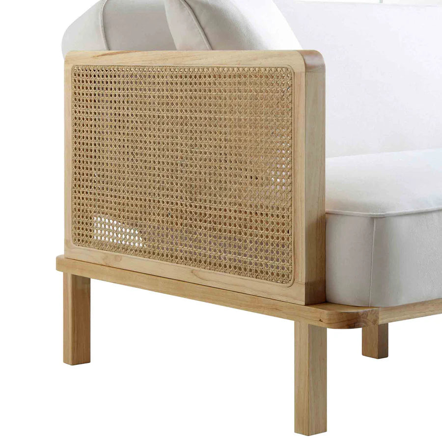 Pienza Cane Sofa Bed