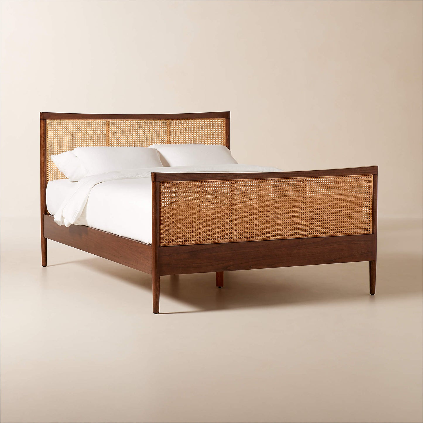 Maeve Natural Cane Queen Bed