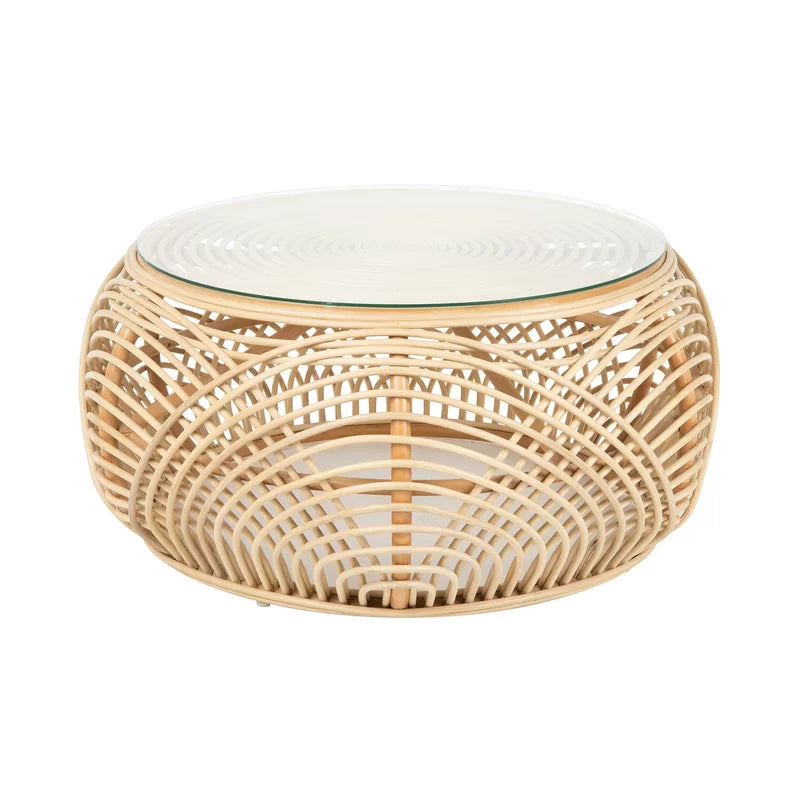 Medrano Glass Top Coffee Table