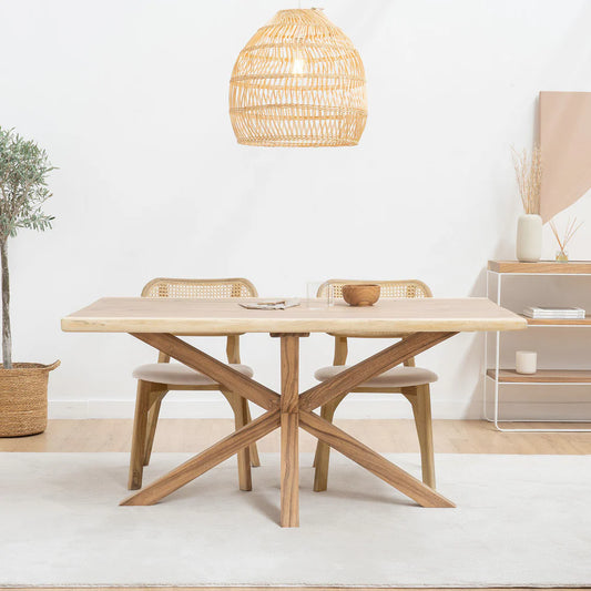 PACK NATURA TABLE + 4 DARI CHAIRS
