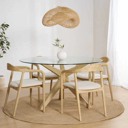 PACK SKAN TABLE + 4 MODE CHAIRS