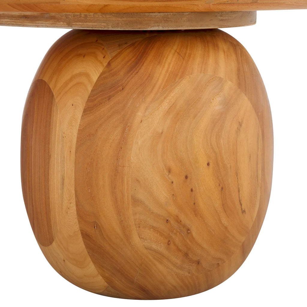 Hayliette Round Wood Coffee Table