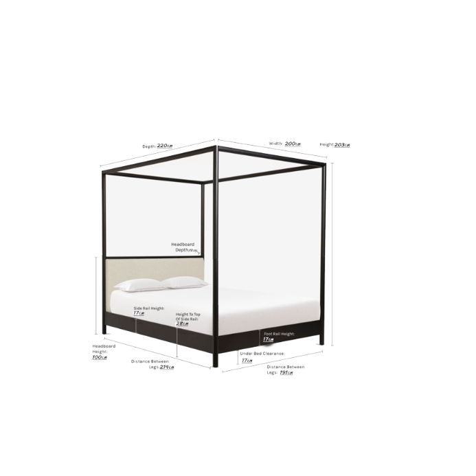 Simonette Canopy Bed