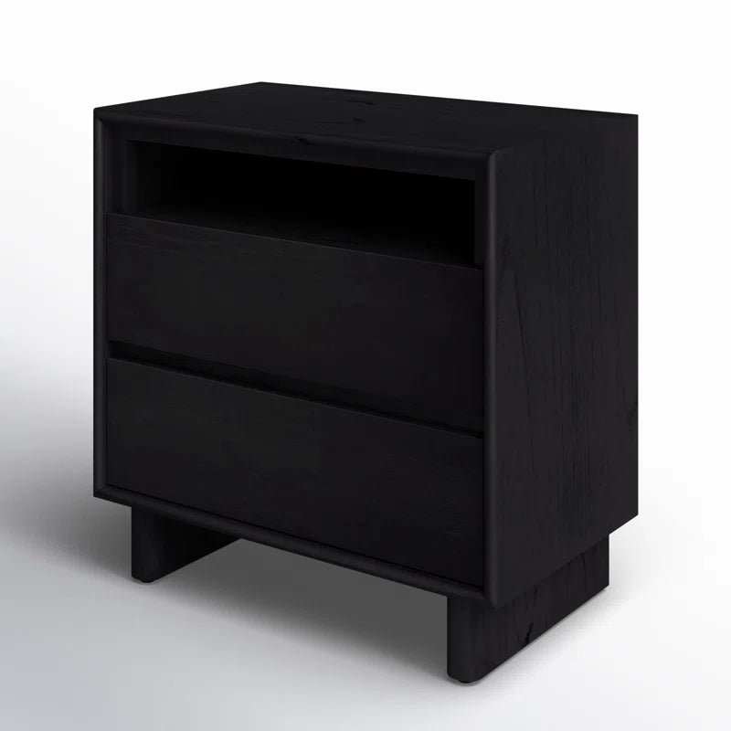 Black Soleil Nightstand
