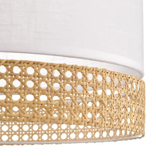 Handcrafted Bohemian Rattan Chandelier