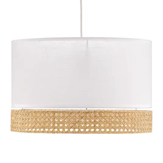 Handcrafted Bohemian Rattan Chandelier