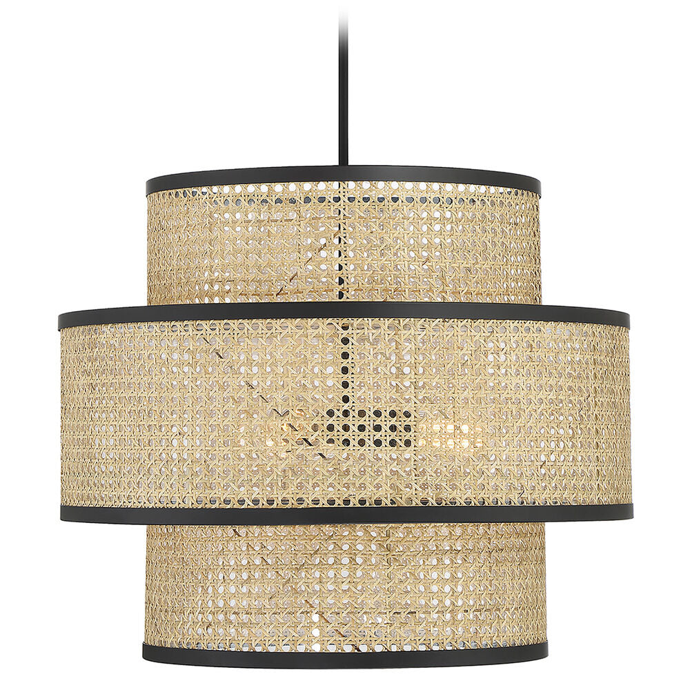 Unique Boho Rattan Hanging Lamp