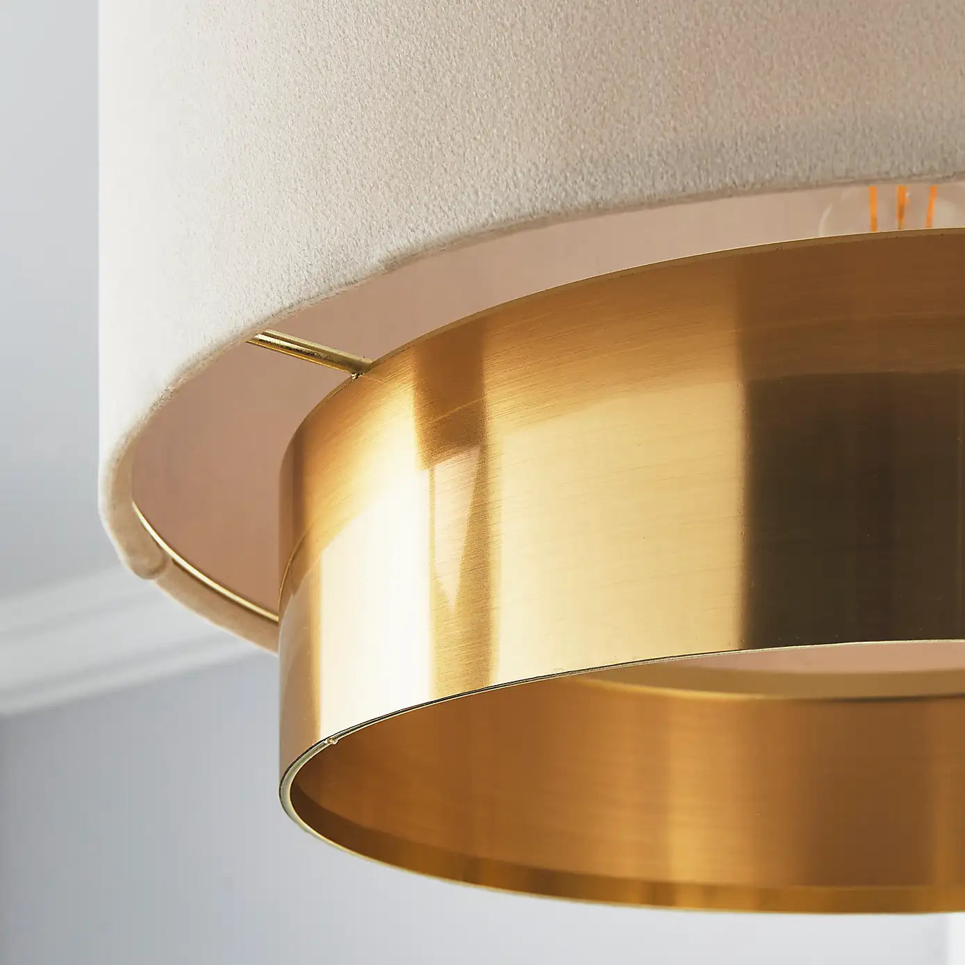 Luxurious Cane Boho Ceiling Lamp