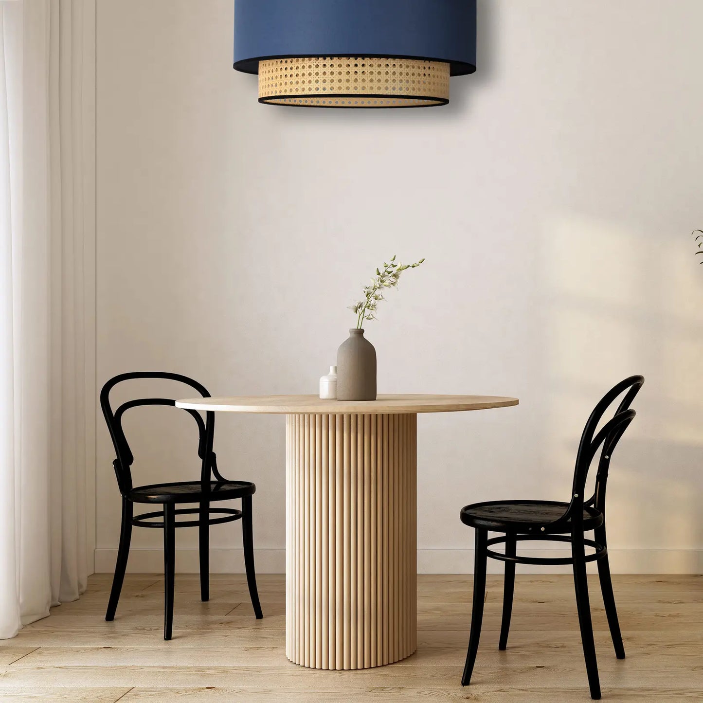 Handwoven Rattan Pendant Light