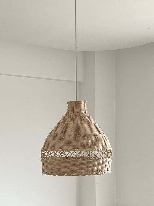 Traditional Bohemian Rattan Light