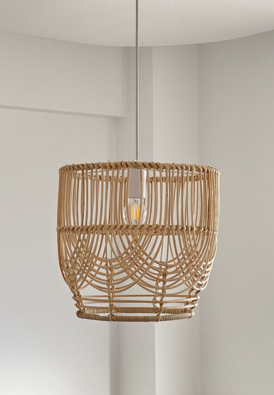 Natural Boho Chic Cane Light