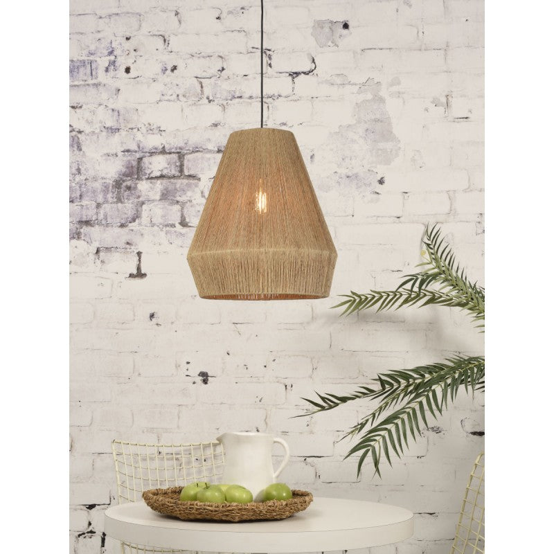 Elegant Handwoven Cane Lamp