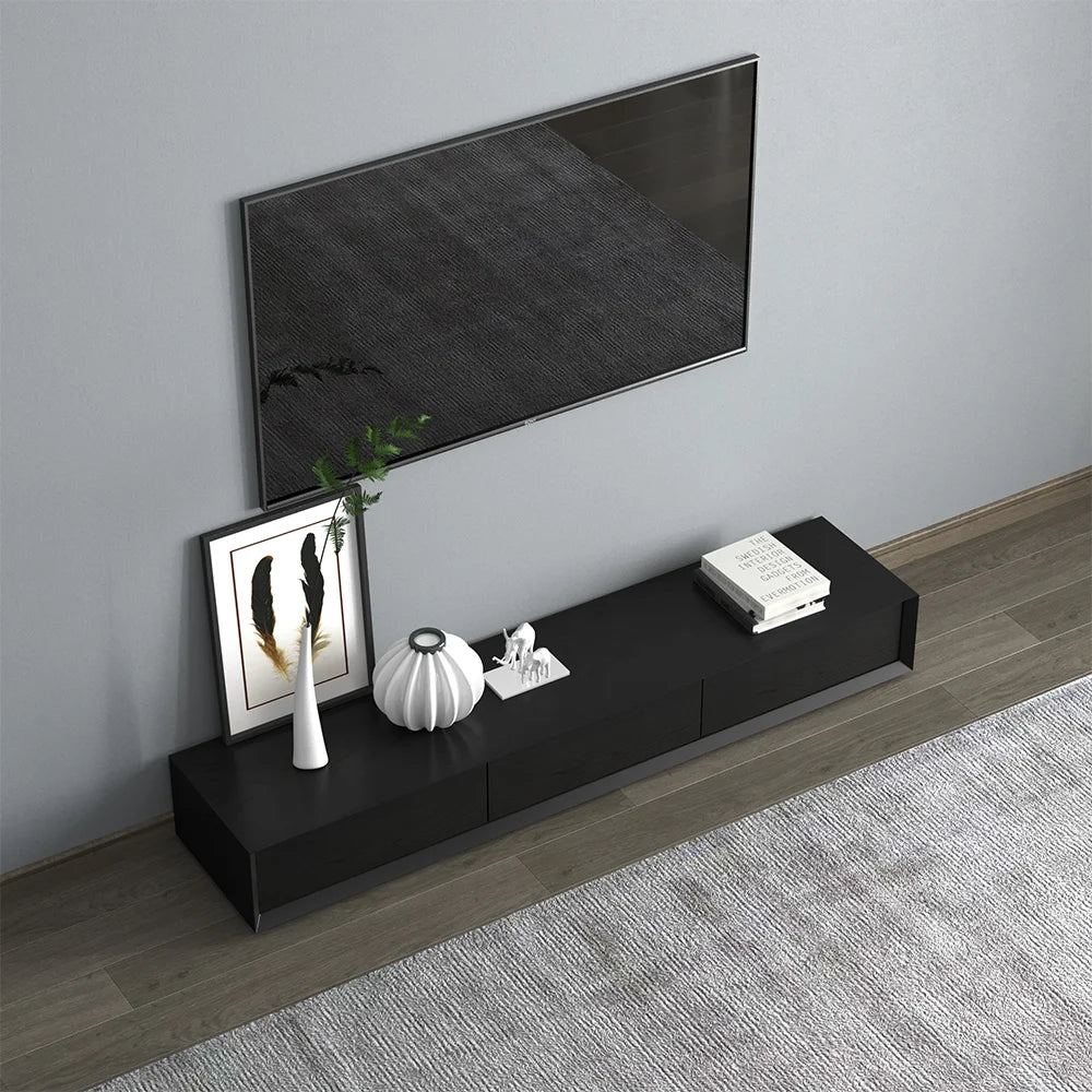 Morami Modern Black Rectangular