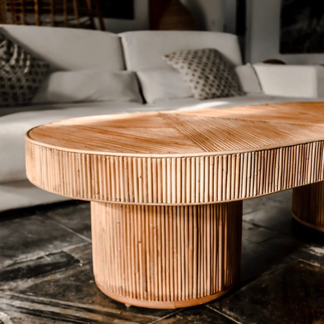 ALILA RATTAN TABLE