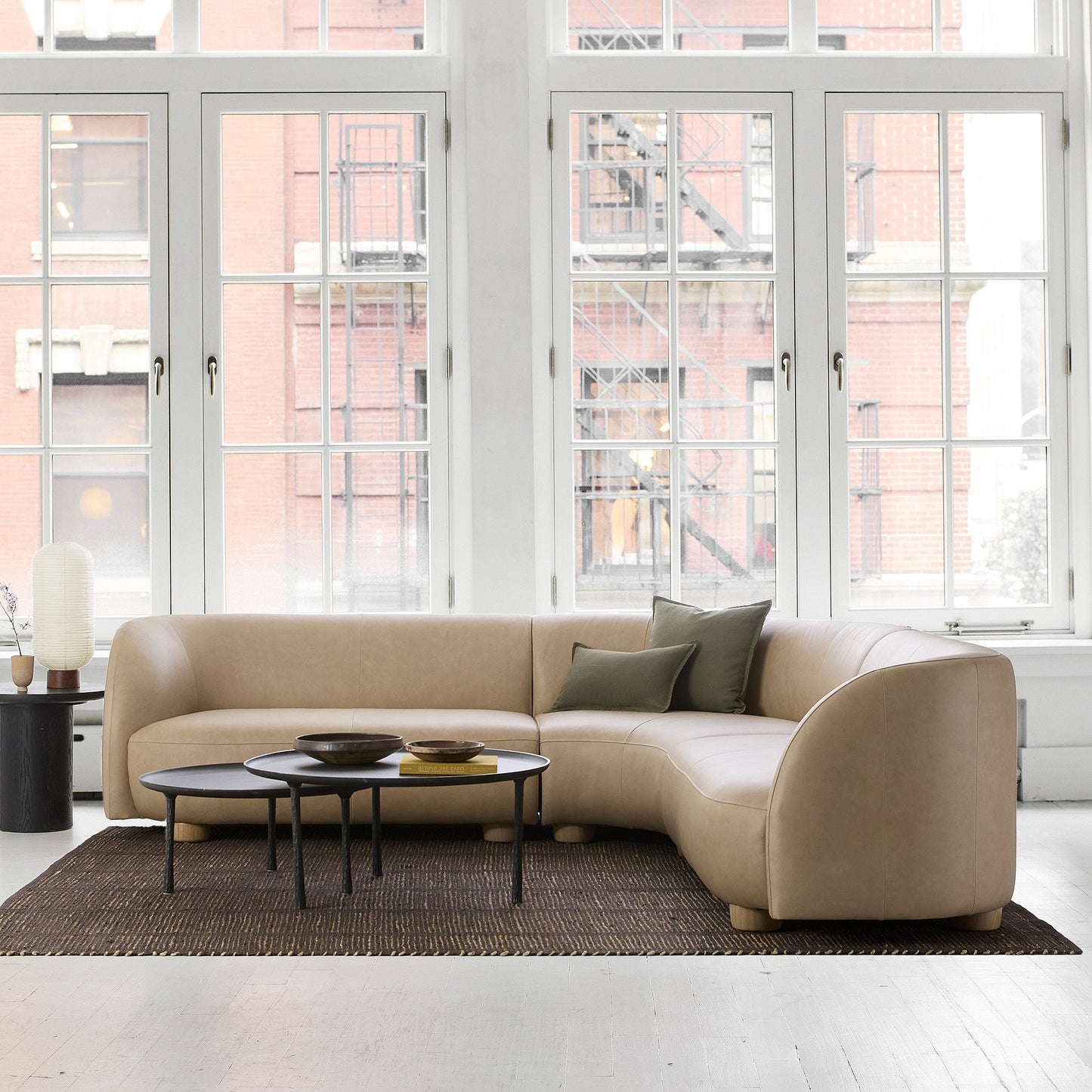Laurent Leather sofa