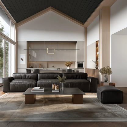 luxury minimalist sofa