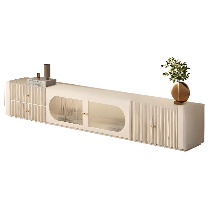 Beige Simplistic TV Stand