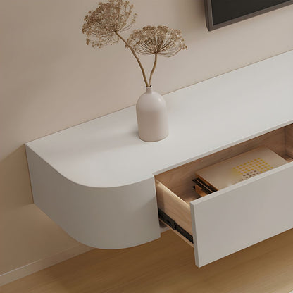 Modern White TV Stand