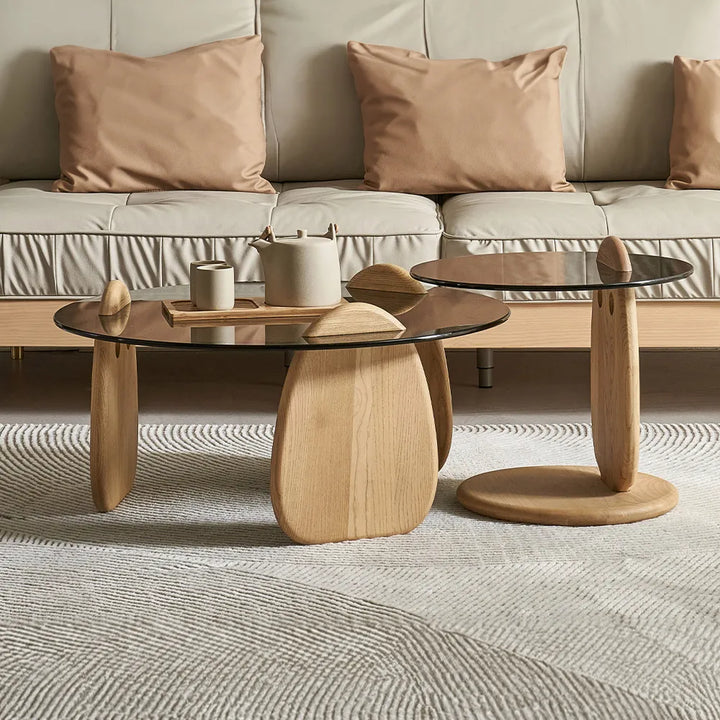 Pernilla Tempered Glass Coffee Table
