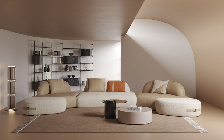 Curved Sofa