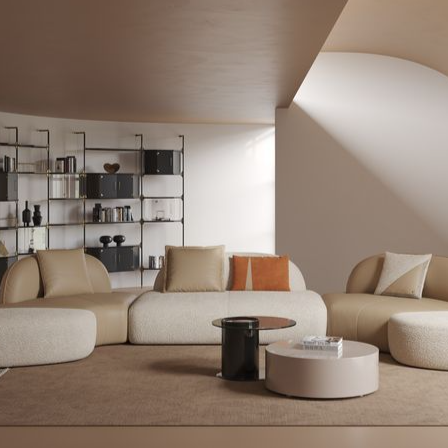 Curved Sofa