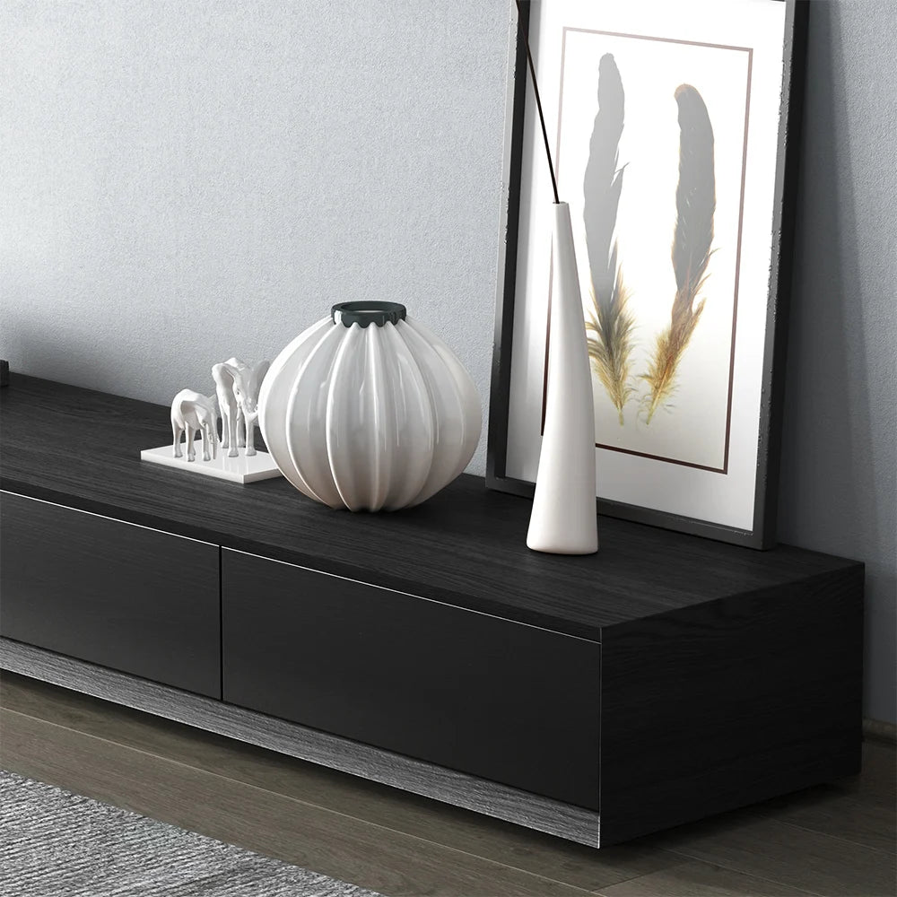 Morami Modern Black Rectangular