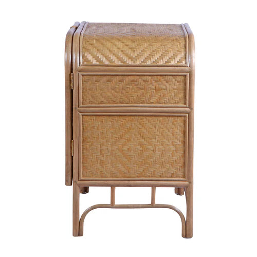 Rosalie brown rattan sideboard