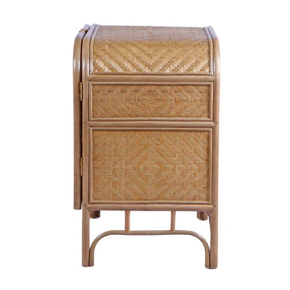 Rosalie brown rattan sideboard