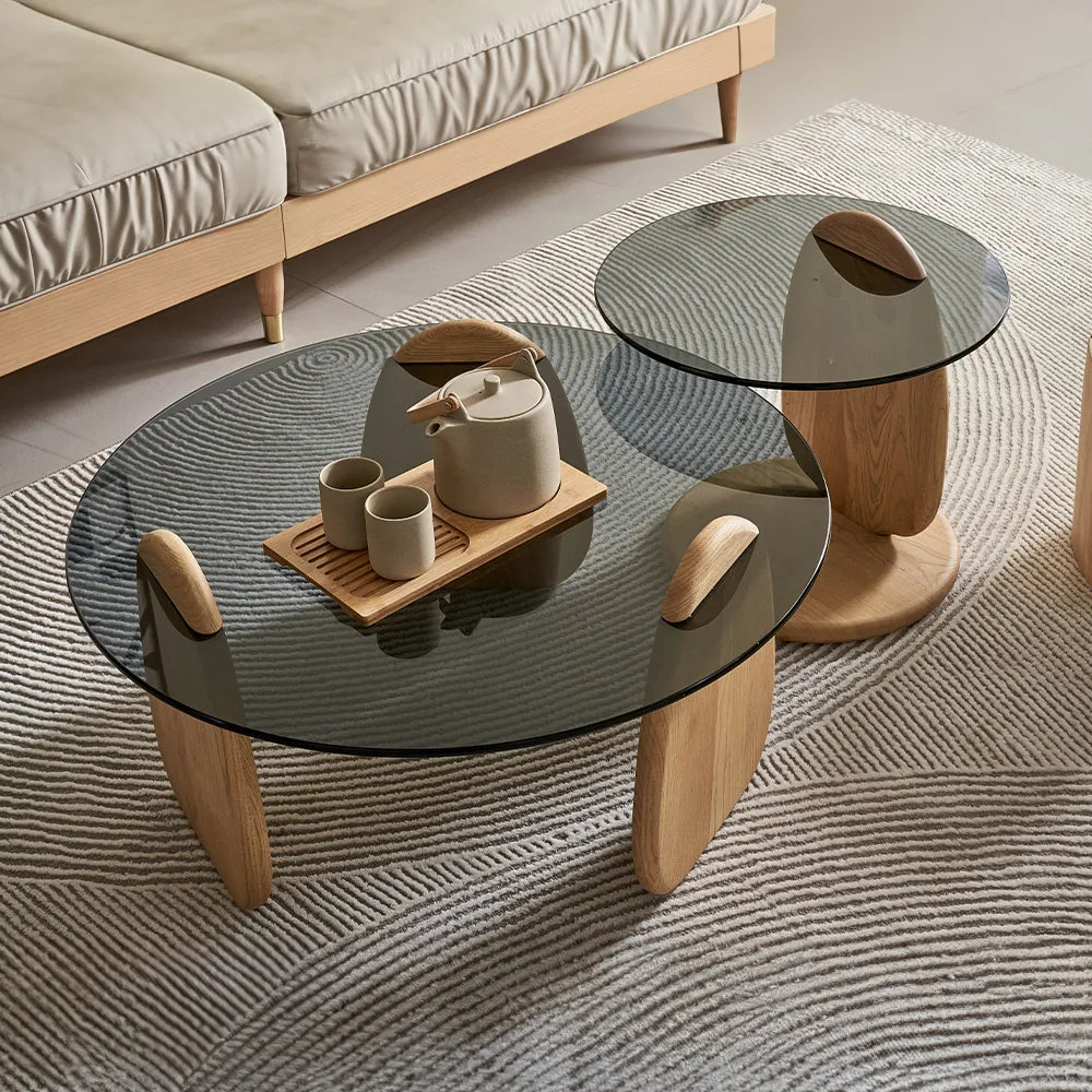 Pernilla Tempered Glass Coffee Table