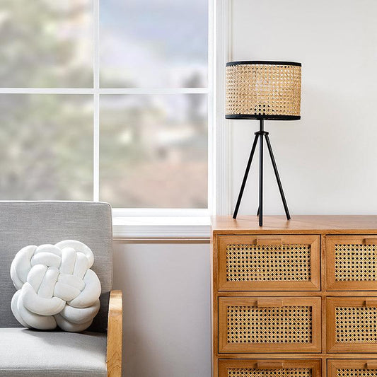 Cane Table Lamp