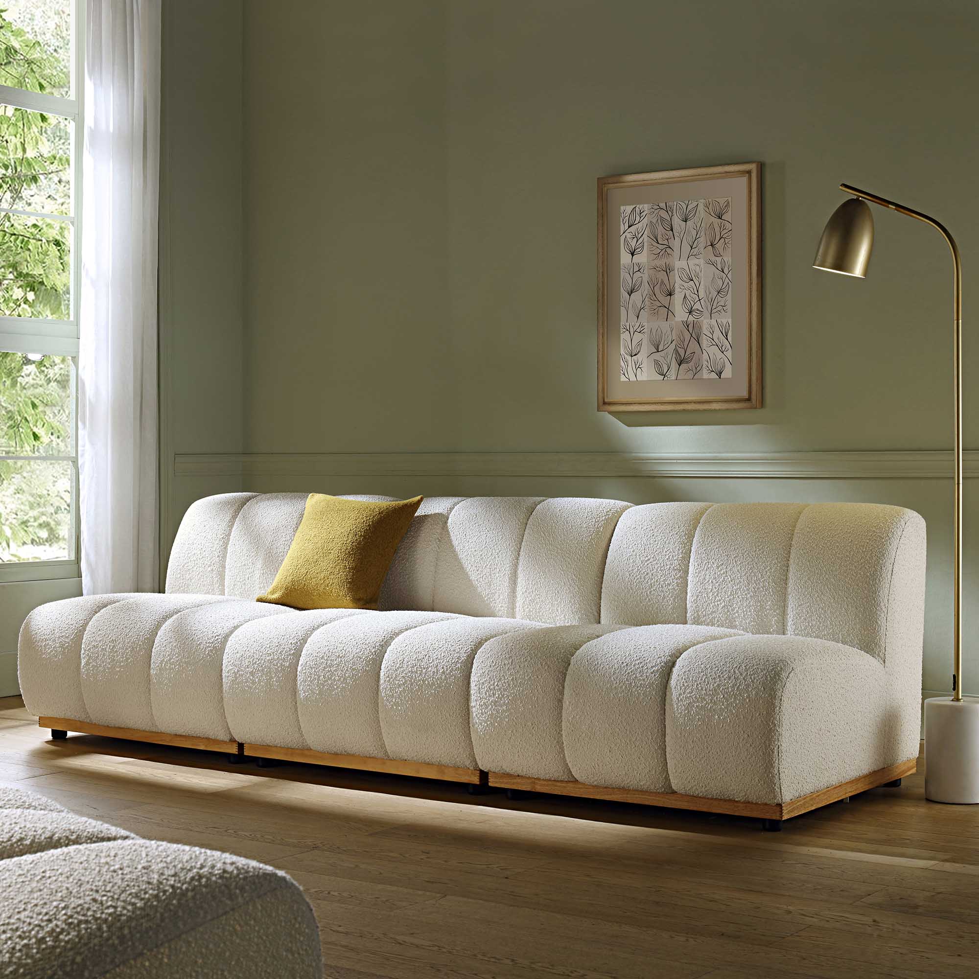 Granvia Ecru Boucle Modular