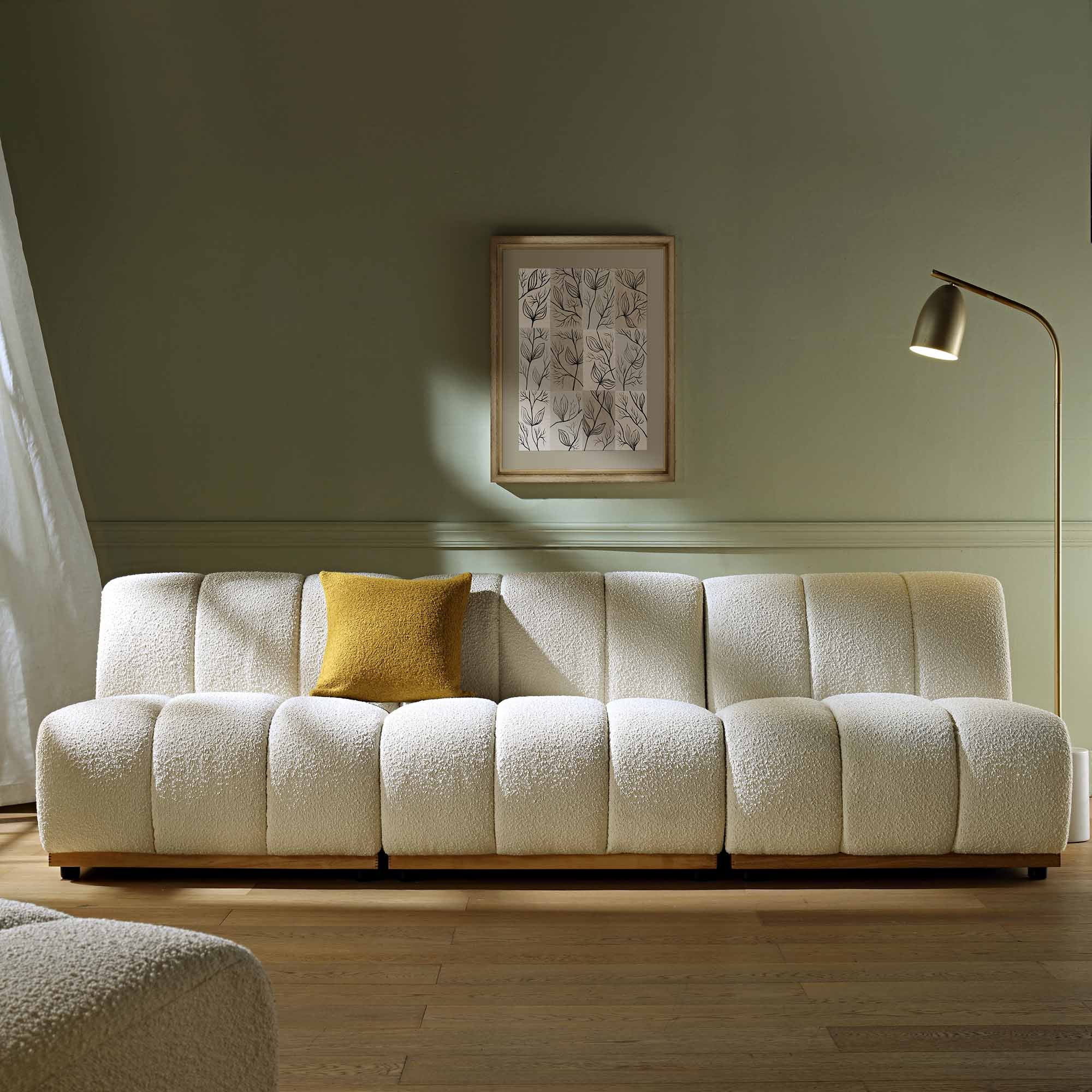 Granvia Ecru Boucle Modular