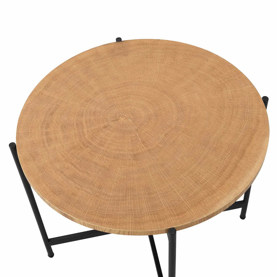 Lewes Oak Set of 2 Side Tables