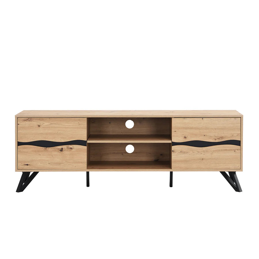 Weston Oak Effect Wide TV Unit